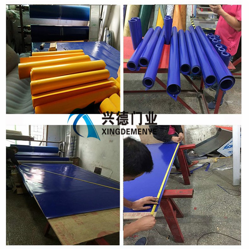 佛山興德風(fēng)淋室快速門(mén) 防塵防蟲(chóng)軟簾快速門(mén)